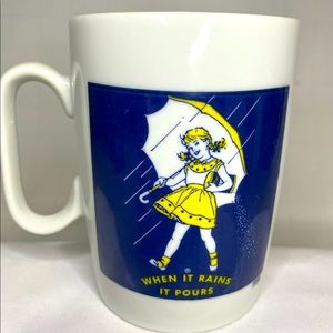 Vintage Morton’s salt mug